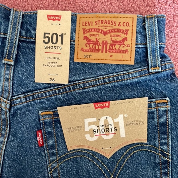 LEVIS 501 shorts - Picture 4 of 5